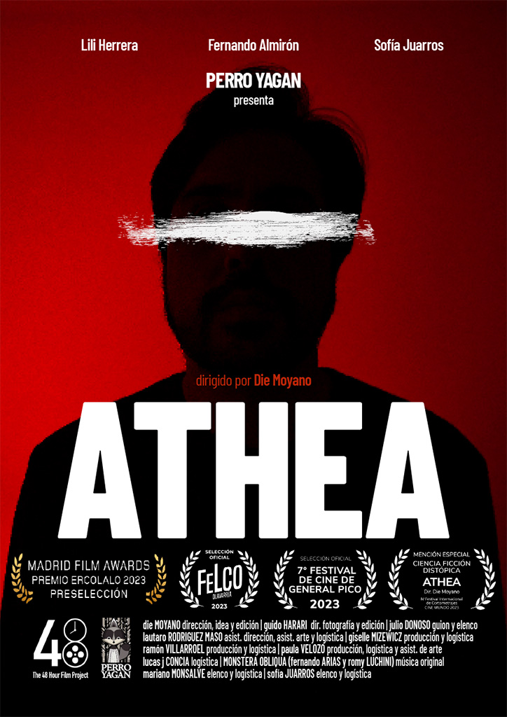Athea cortometraje de ficción de Perro Yagan